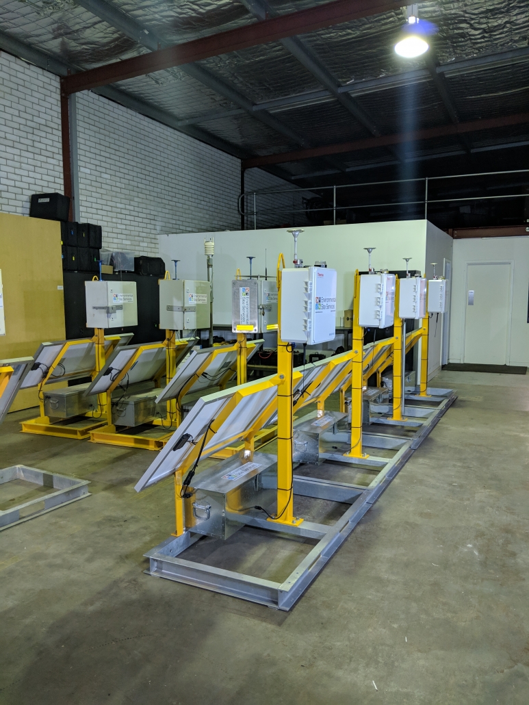 Remote Dust Monitoring Stations