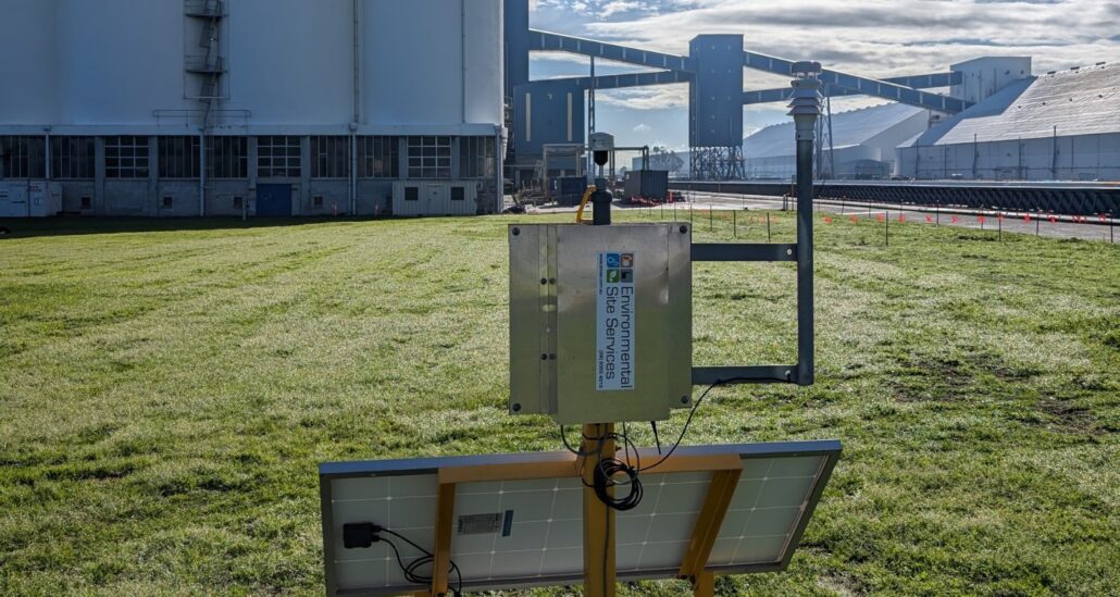 Dust monitor in Perth to measure real-time dust hazards.