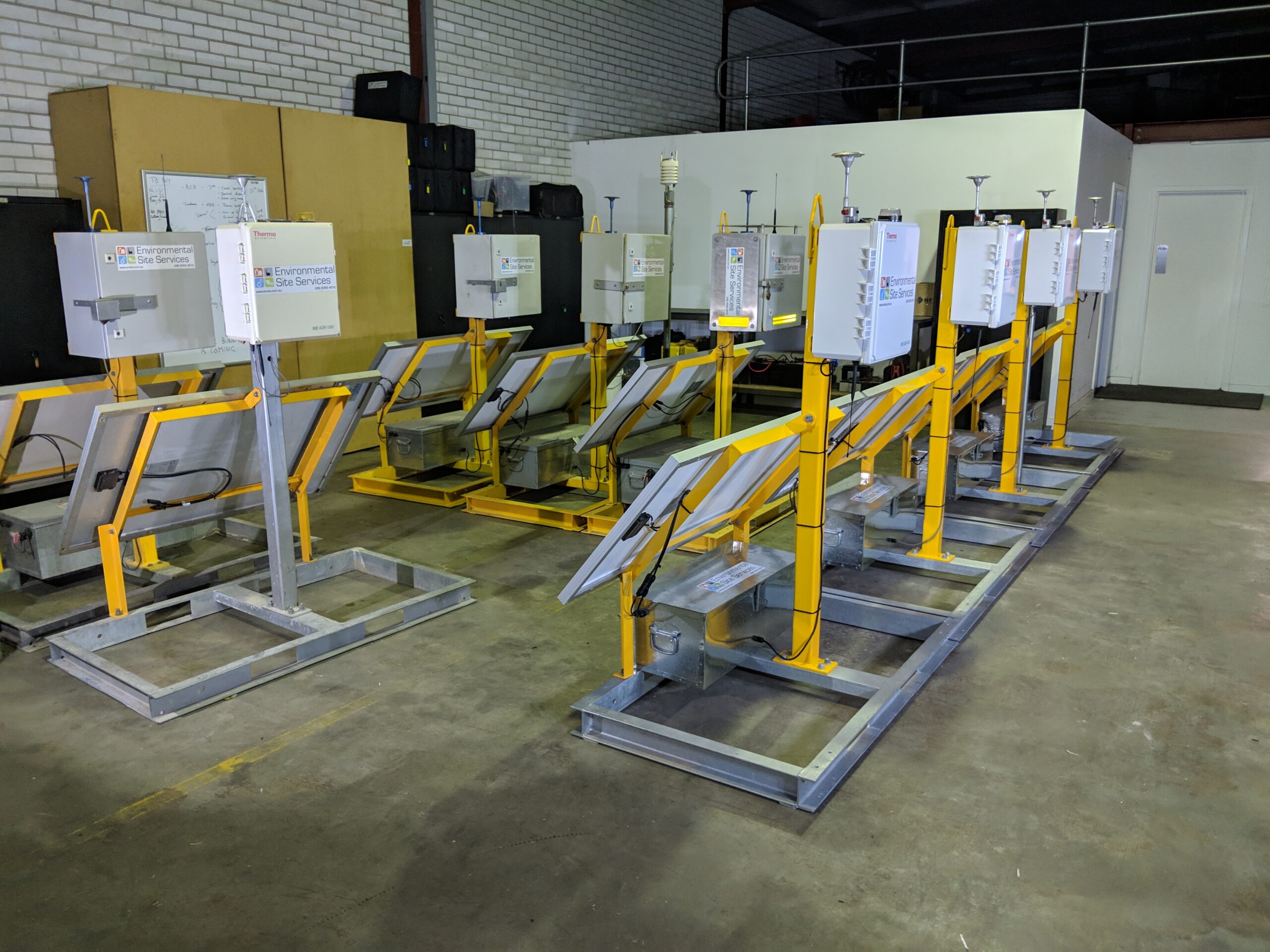 Remote Dust Monitoring Stations